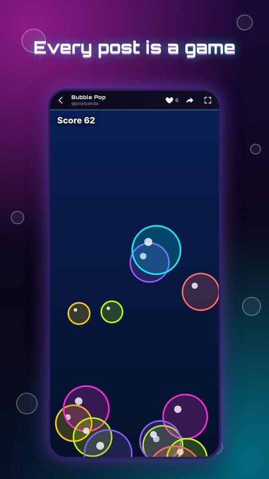 Playing inside the app